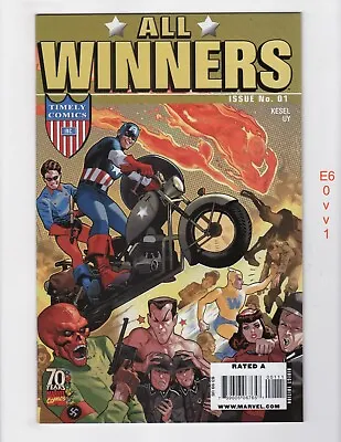 Buy All Winners Comics #1 VF/NM 2009 Marvel Captain America Bucky Invaders E601 • 4.11£