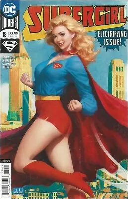 Buy Dc Comics - Supergirl #18 - Stanley  Artgerm  Lau Variant - April 2018 - Nm • 19.95£