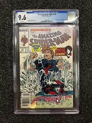 Buy Amazing Spider-Man #315 CGC 9.6 MARVEL COMICS 1989 Venom App. Todd McFarlane • 250£