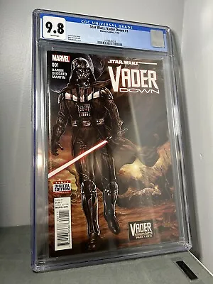 Buy STAR WARS VADER DOWN #1 CGC 9.8 White Pages Mint Jason Aaron Story • 55.14£