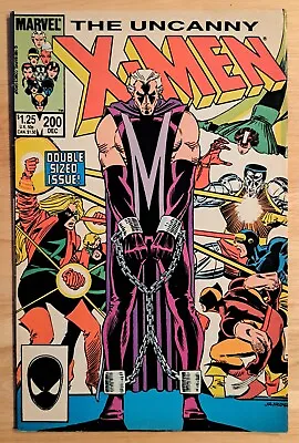 Buy The Uncanny X-Men # 200 Marvel Comics Key Magneto Wolverine Storm Rogue Cyclops • 4.01£