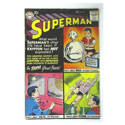 Buy Superman (1939 Series) #132 In Very Good Minus Condition. DC Comics [c! • 76.01£