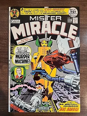 Buy MISTER MIRACLE #5 (1971, DC Comics) BIG BARDA APP - JACK KIRBY COVER - VF+ COND • 39.72£