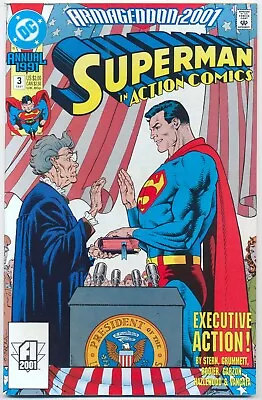 Buy Action Comics Superman Annual 1991 #3 Armageddon 2001 High Grade 56 Pgs • 7.96£