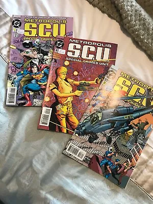 Buy DC Comics Metropolis SCU #1,2,3 Nov 94’-Jan  95’  Superman • 2.99£