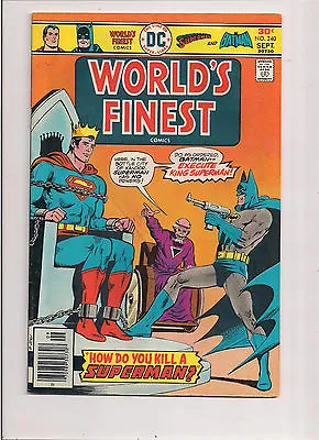 Buy Dc Comics Worlds Finest #240 Sept 1976 Fn. • 7.55£