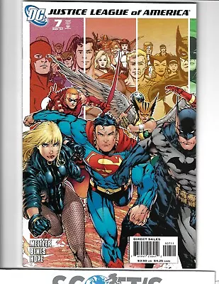Buy Justice League America #7.  Nm.  Connecting Cover (bagged & Boarded) Freepost • 4.75£