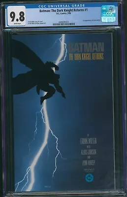 Buy Batman The Dark Knight Returns #1 CGC 9.8 WP DC Comics 1986 1st Print Miller • 622.83£