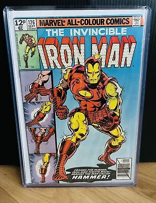 Buy The Invincible Iron Man 126 Marvel Comic • 10£