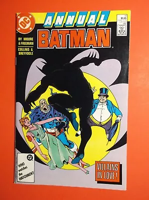 Buy Batman Annual # 11 - Vf/nm 9.0 - 1987 Penguin Cover - Clayface App - White Pages • 8.66£