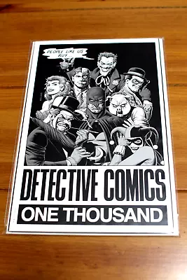 Buy DETECTIVE COMICS #1000 (Store Exclusive B&W Cover) New • 22.99£