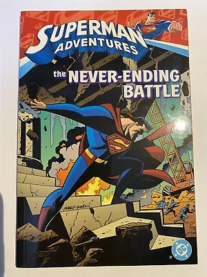Buy SUPERMAN ADVENTURES : THE NEVER-ENDING BATTLE Vol. 2 Animated DC Digest GN  • 4.99£