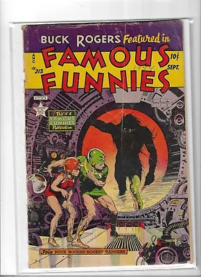 Buy Famous Funnies # 213 Fair/Good [1954] Frank Frazetta Super Scarce • 1,795£