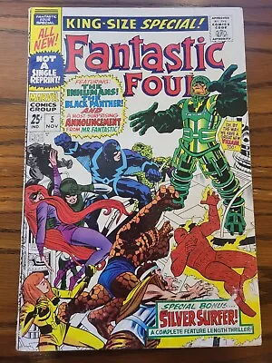 Buy FANTASTIC FOUR KING-SIZE SPECIAL #5 (Nov 1967, Marvel) FN+ Silver Surfer • 23.65£