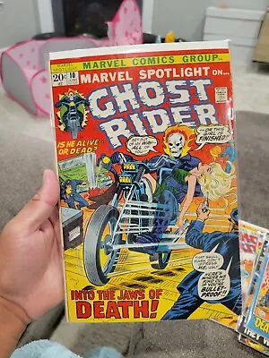 Buy Marvel Spotlight #10 1973 5th Ghost Rider! Very Nice Comic! • 118.74£