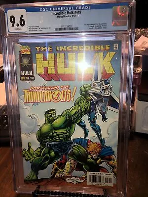 Buy Incredible Hulk #449 CGC 9.6 W 1st THUNDERBOLTS Marvel MCU • 158.08£