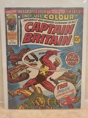 Buy Captain Britain #1 - Marvel Comics - NO FREE GIFT • 95£