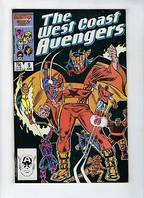 Buy West Coast Avengers # 9 Marvel Comic June 1986 VF- • 3.95£