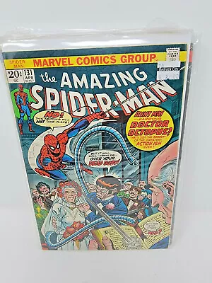 Buy AMAZING SPIDER-MAN #131 Marriage Of Aunt May And Otto Octavius    *1974*  7.5 • 39.71£