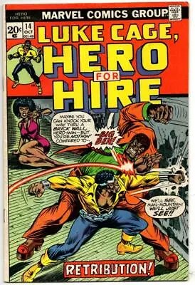 Buy Luke Cage POWER MAN #14, VG+, 1973, Kung-Fu, Hero For Hire, More In Store • 7.90£