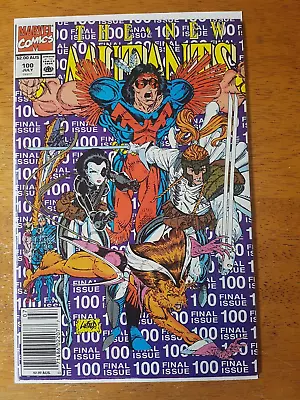 Buy New Mutants #100 - 1991, Marvel Comics  - First X-Force Australian Price Variant • 99.99£