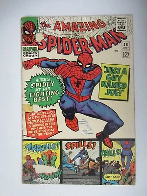 Buy 1966 Marvel Comics The Amazing Spider-Man #38 2nd Mary Jane! Last Ditko Issue • 50.63£