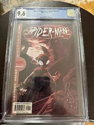 Buy Marvel Mangaverse Spider-man 1 Cgc 9.6 • 79.70£