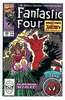 Buy FANTASTIC FOUR #342 VF Cameo Spider-Man :) • 2.38£