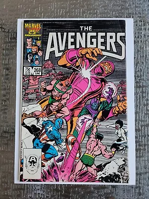 Buy Avengers #268 1986 MARVEL COMIC BOOK 8.0 Nice White Pages Kang Cover Key Mcu • 16.60£