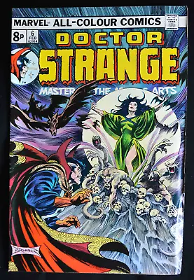 Buy DOCTOR STRANGE No 6 Feb 1975 “Lift High The Veil Of Fears!” Marvel Comics FN/VF • 9.99£
