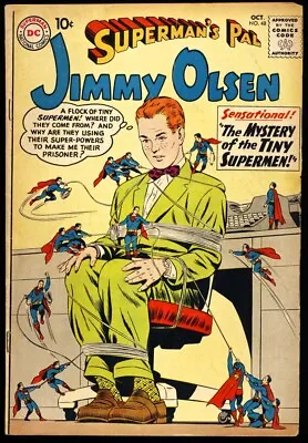 Buy SUPERMAN'S PAL JIMMY OLSEN #48 1960 1ST APPEARANCE Of SUPERMAN EMERGENCY SQUAD • 19.76£