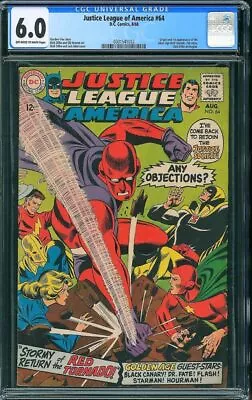 Buy Justice League Of America #64 (DC, 1968) CGC 6.0 • 79.16£