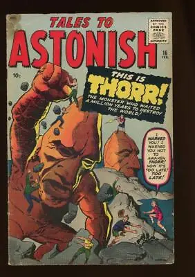 Buy Tales To Astonish 16 VG 4.0 High Definition Scans *b23 • 160.12£