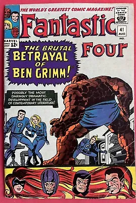 Buy Fantastic Four #41 (1965) 3rd Appearance Frightful Four • 39.99£
