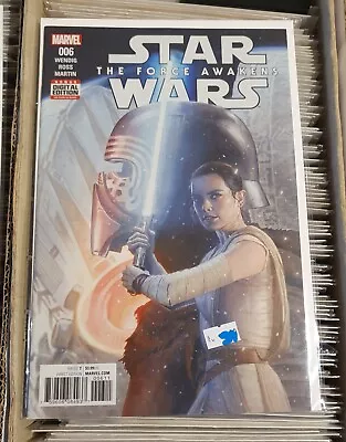Buy Star Wars The Force Awakens #6   Paolo Rivera Cover  Marvel Comics • 10£