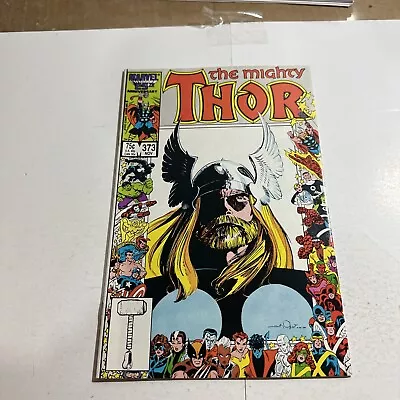 Buy The Mighty Thor #373  ~ Mid/high Grade TT-1 White Pages • 4.73£