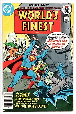Buy World's Finest #243  ( Fn/vf 7.0   ) 243rd Issue Batman/superman Curt Swan Art • 6.87£
