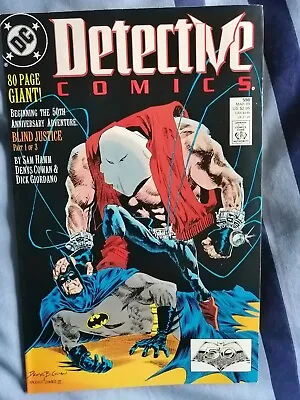 Buy Detective Comics 598, 599, 600 Blind Justice Parts 1,2 And 3 Excellent Condition • 10£