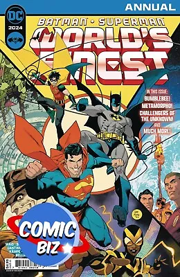 Buy Batman Superman Worlds Finest 2024 Annual #1 (2024) 1st Printing Main • 4.85£