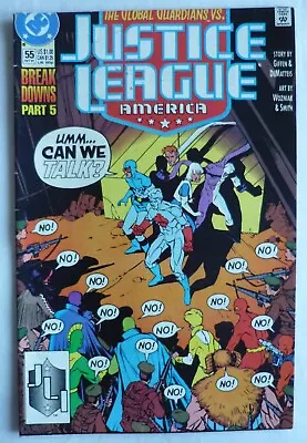 Buy Justice League America #55 FN (1991) DC Comics • 1.50£