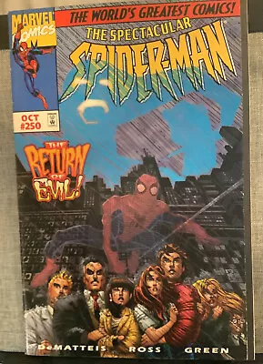 Buy Spectacular Spider-Man 12 Issues.  #s 250-263.  258-259 Missing  • 31.54£