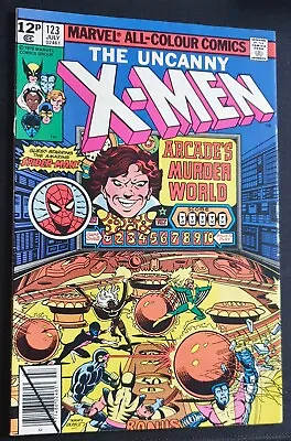 Buy Marvel Comics Uncanny X-Men #123 FN/VF (7.0) Pence Copy July 1979 #MSI0247 • 19.99£