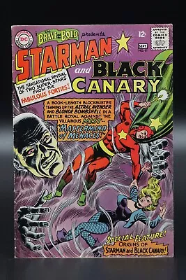 Buy Brave And The Bold (1955) #61 Murphy Anderson Starman & Black Canary Cover FN • 31.98£
