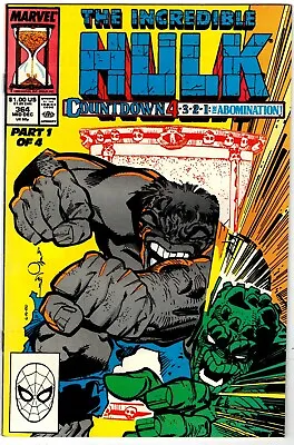 Buy THE INCREDIBLE HULK # 364 (1st Series) - Marvel 1989 (vf-) Countdown 4 • 2.77£