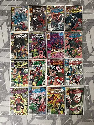 Buy Amazing Spiderman Comic Lot / 28 Issues From 329- 358 Early Venom • 79.15£