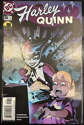 Buy DC COMICS HARLEY QUINN #36 2003 Rare Low Print 3rd To Last Issue NM- • 19.99£