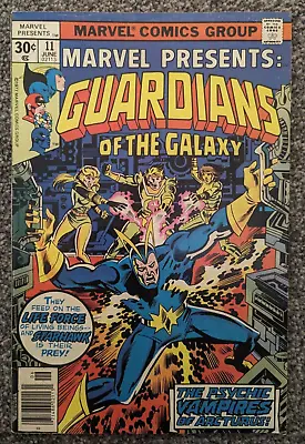 Buy Marvel Presents 11. 1976. Guardians Of The Galaxy, RARE IN UK • 15£