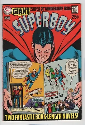 Buy SUPERBOY No. 156 80 Pg. Giant 1969 DC Comics 7.0 F/VF 1709 • 10.07£