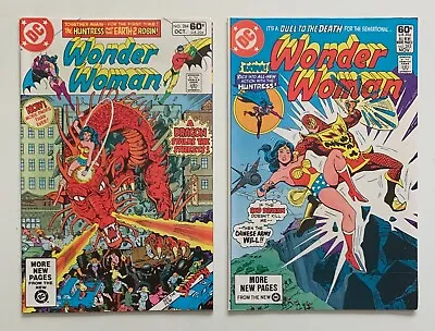 Buy Wonder Woman #284 & 285 (DC 1981) 2 X FN+ Bronze Age Comics • 18.95£