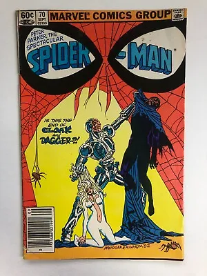 Buy Peter Parker, The Spectacular Spider Man #70 - 1982 - Possible CGC Comic • 2.76£